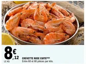E.Leclerc Crevette rose cuite offre
