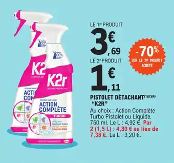E.Leclerc "K2R" pistolet détachant offre