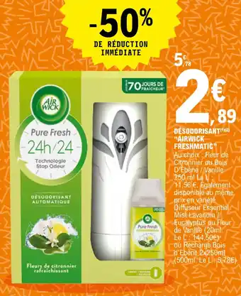 E.Leclerc Désodorisant "airwick freshmatic" offre