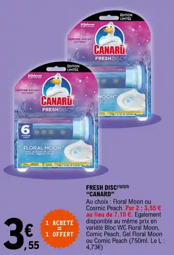 E.Leclerc "CANARD" fresh disc offre