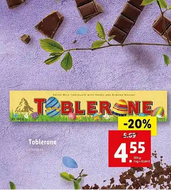 Lidl Toblerone offre
