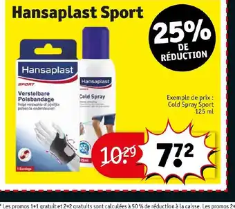 Kruidvat Hansaplast Sport offre