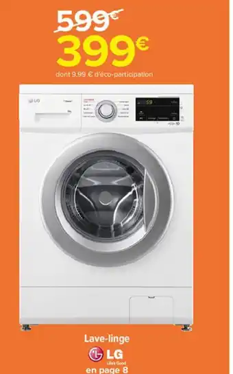 Carrefour Lg Lave-Linge offre