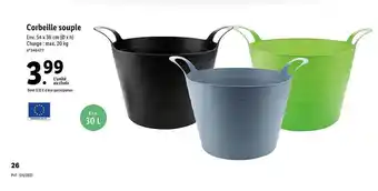 Lidl Corbeille Souple offre