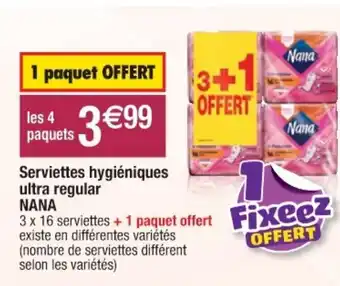 Nana Serviettes Hygiéniques Ultra Regular