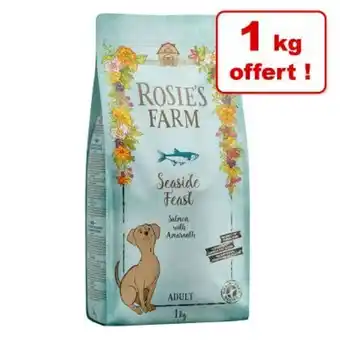 Zooplus Croquettes rosie's farm pour chien : 4 kg + 1 kg offert ! offre