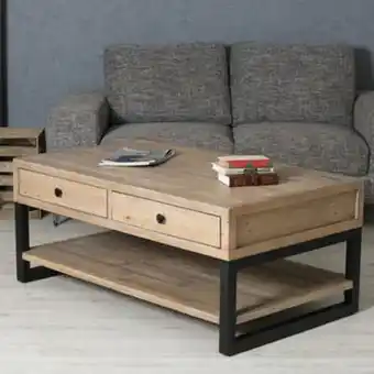 Pier Import Table basse avec rangement en bois recyclé auckland offre