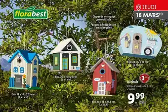 Lidl Nichoir Florabest offre