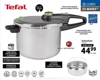 Lidl Autocuiseur Tefal offre
