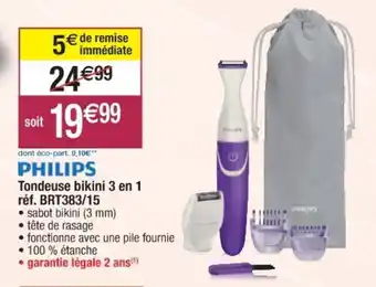 Cora x Carrefour Tondeuse bikini 3 en 1 offre