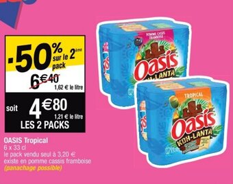 Cora x Carrefour OASIS tropical offre