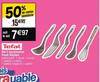 Cora x Carrefour Set 5 accessoires fresh kitchen offre