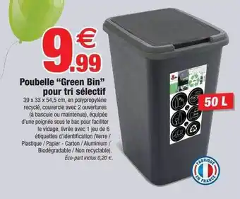 Bazarland Poubelle offre
