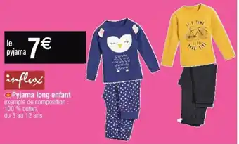 Cora x Carrefour Pyjama long enfant offre