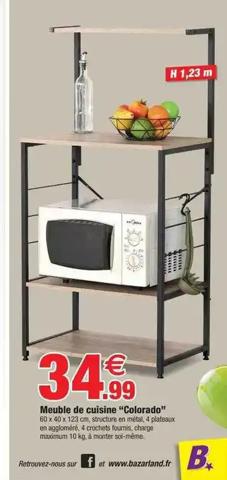 Bazarland Meuble de cuisine offre
