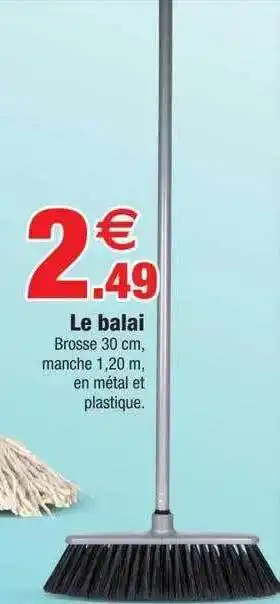 Bazarland Le balai offre
