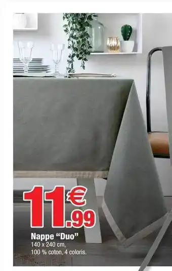 Bazarland Nappe offre