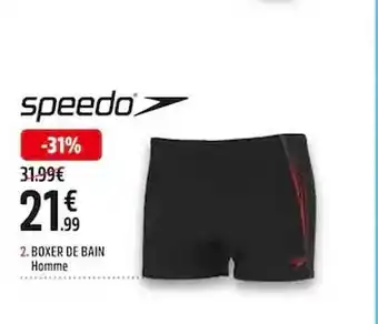 2. boxer de bain homme speedo