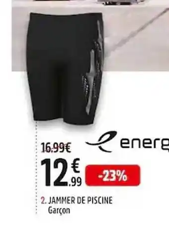 Intersport 2. jammer de piscine garçon offre