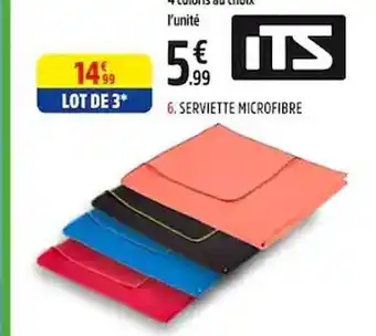 Intersport 6. serviette microfibre its offre