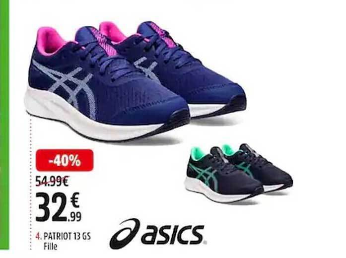 Asics 2025 fille intersport