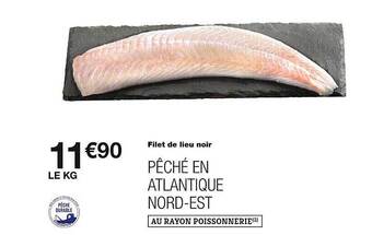 Monoprix Filet de lieu noir offre