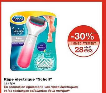 Monoprix Râpe électrique scholl offre