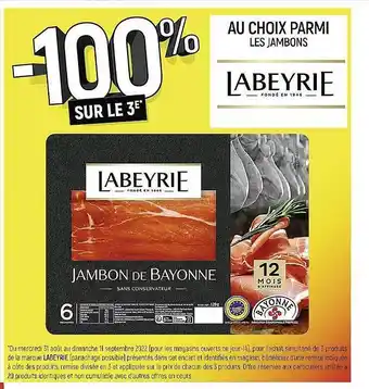 Jambons labeyrie