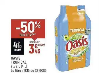Spar Oasis tropical offre