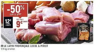 Le lapin provençale loeul & piriot