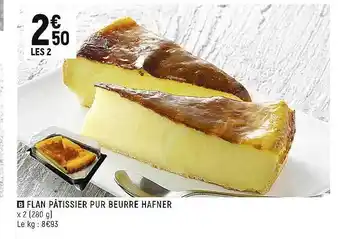 Spar Flan pâtissier pur beurre hafner offre