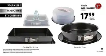 Lidl Moule Avec Couvercle offre