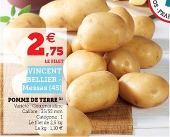 Super U Pomme de terre offre