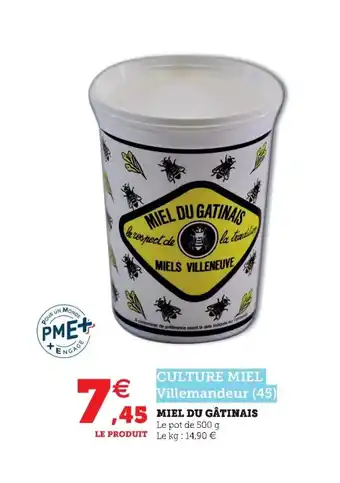 Super U Miel du gâtinais offre