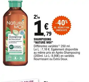 E.Leclerc Naturé Moi Shampooing offre