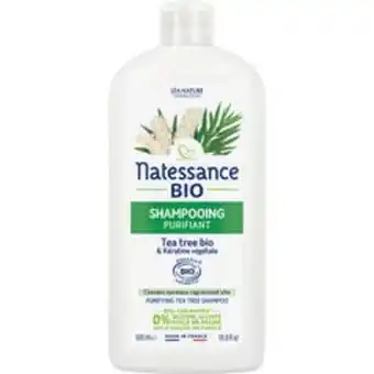 Natessance shampooing purifiant tea tree