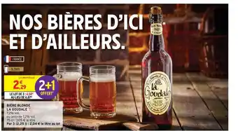 Bière Blonde La Goudale