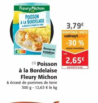 Colruyt Poisson à La Bordelaise Fleury Michon offre