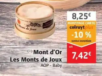 Colruyt Mont d'Or Les Monts de Joux offre