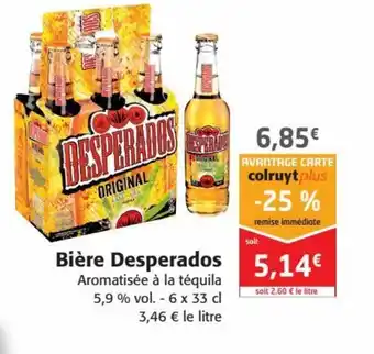 Colruyt Desperados Bière offre