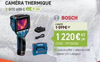 Caméra thermique bosch