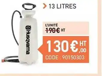 Husqvarna 13 litres