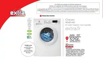 Extra Lave-linge electrolux offre