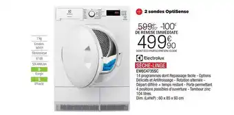 Extra Sèche-linge electrolux offre