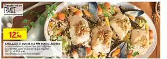 Intermarché Contact Cabillaud Et Duo De Riz Aux Petits Légumes offre