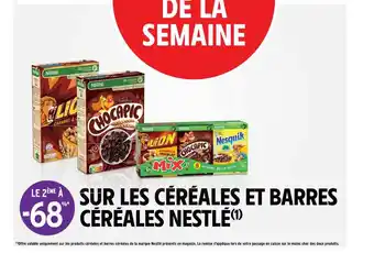 Intermarché Contact Céréales Et Barres Céréales Nestlé offre