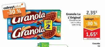 Colruyt Granola Lu l'Original offre