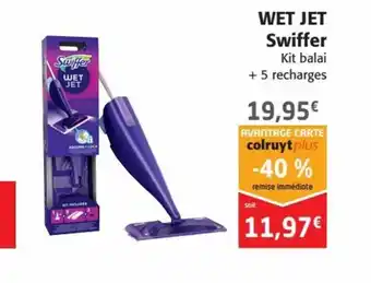 Colruyt Swiffer Wet Jet offre