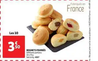 Beignets Fourrés