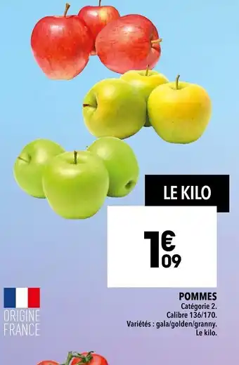 Supeco Pommes offre
